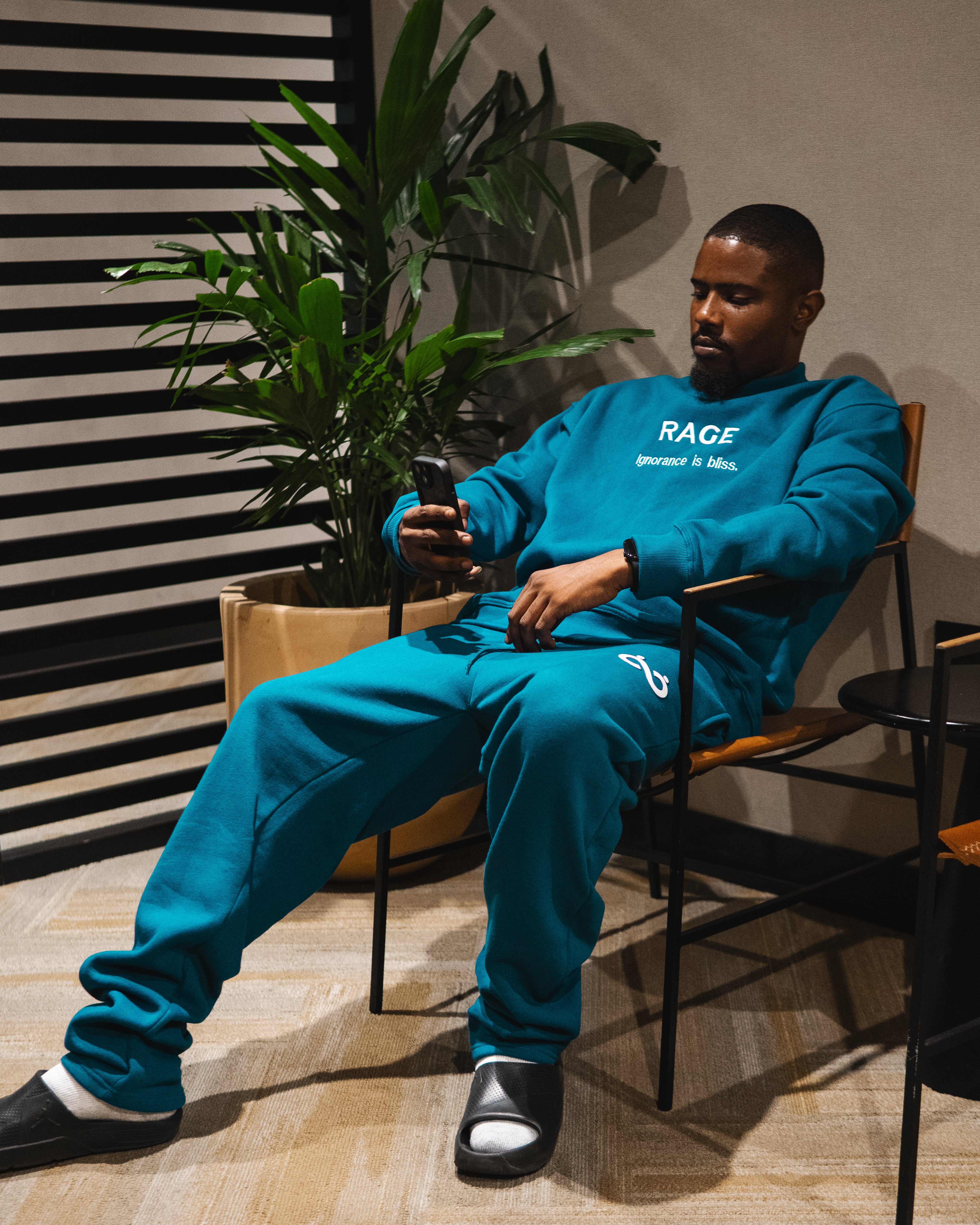 RAGE Crewneck - Cobalt Blue