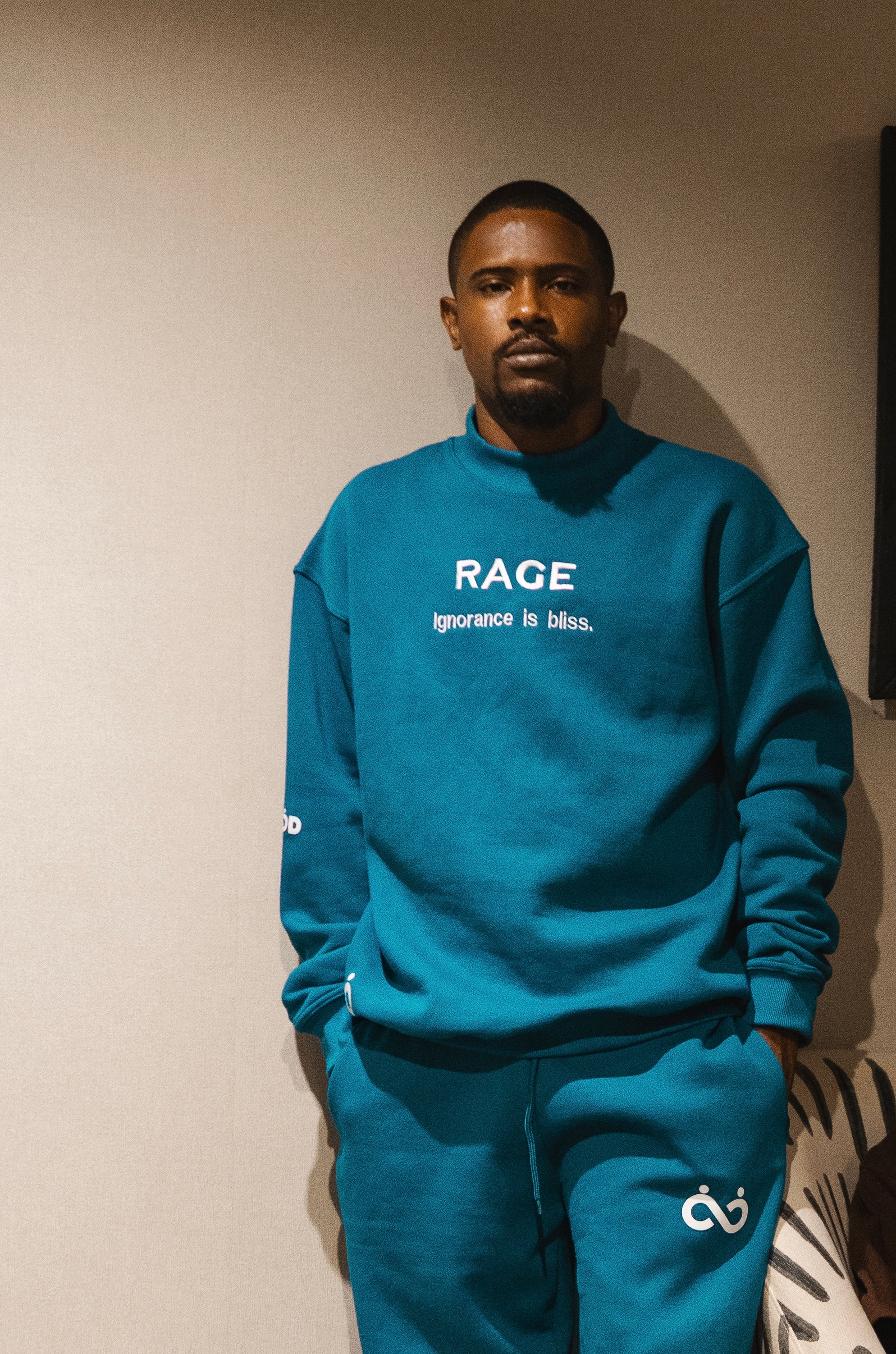 RAGE Crewneck - Cobalt Blue