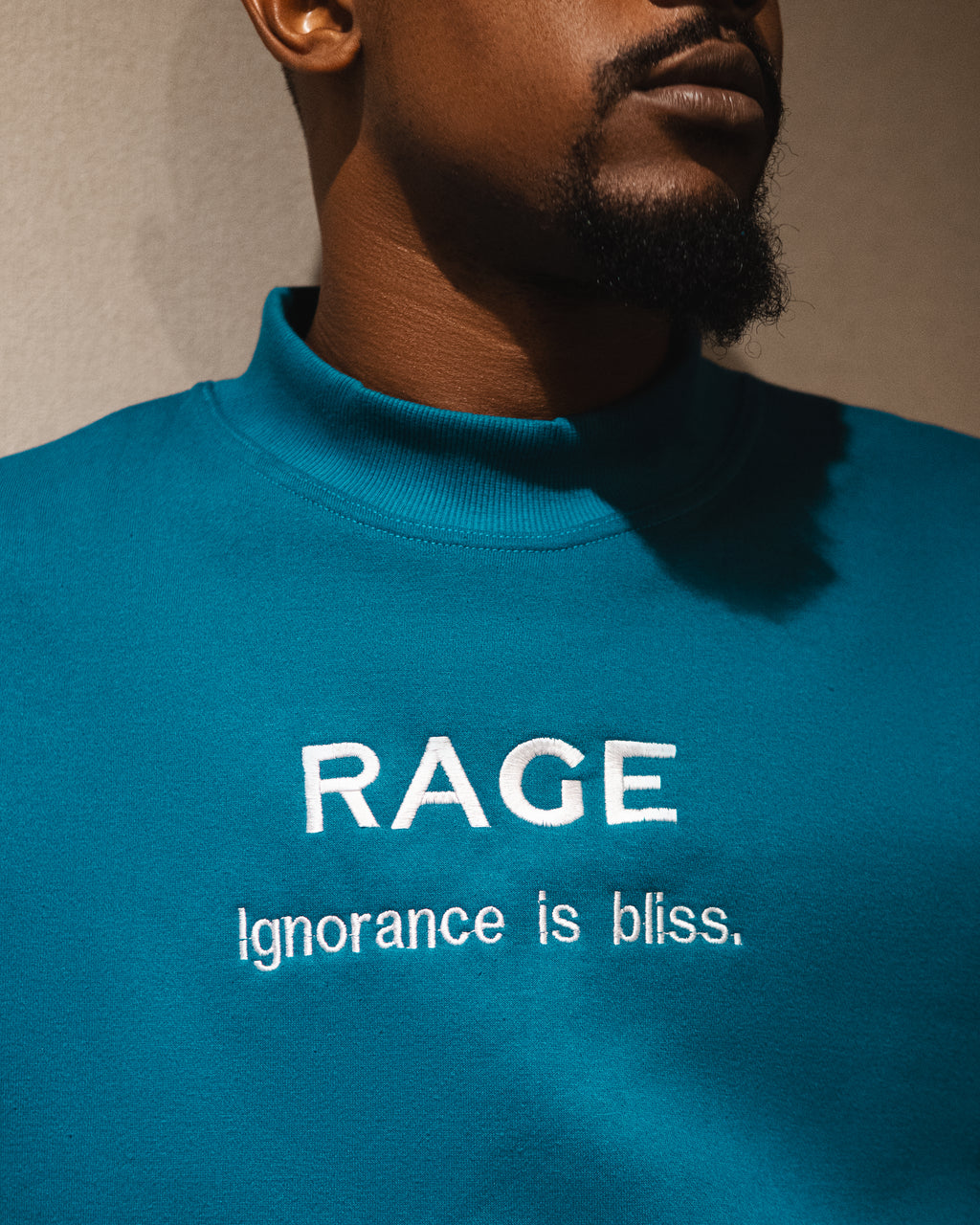RAGE Crewneck - Cobalt Blue