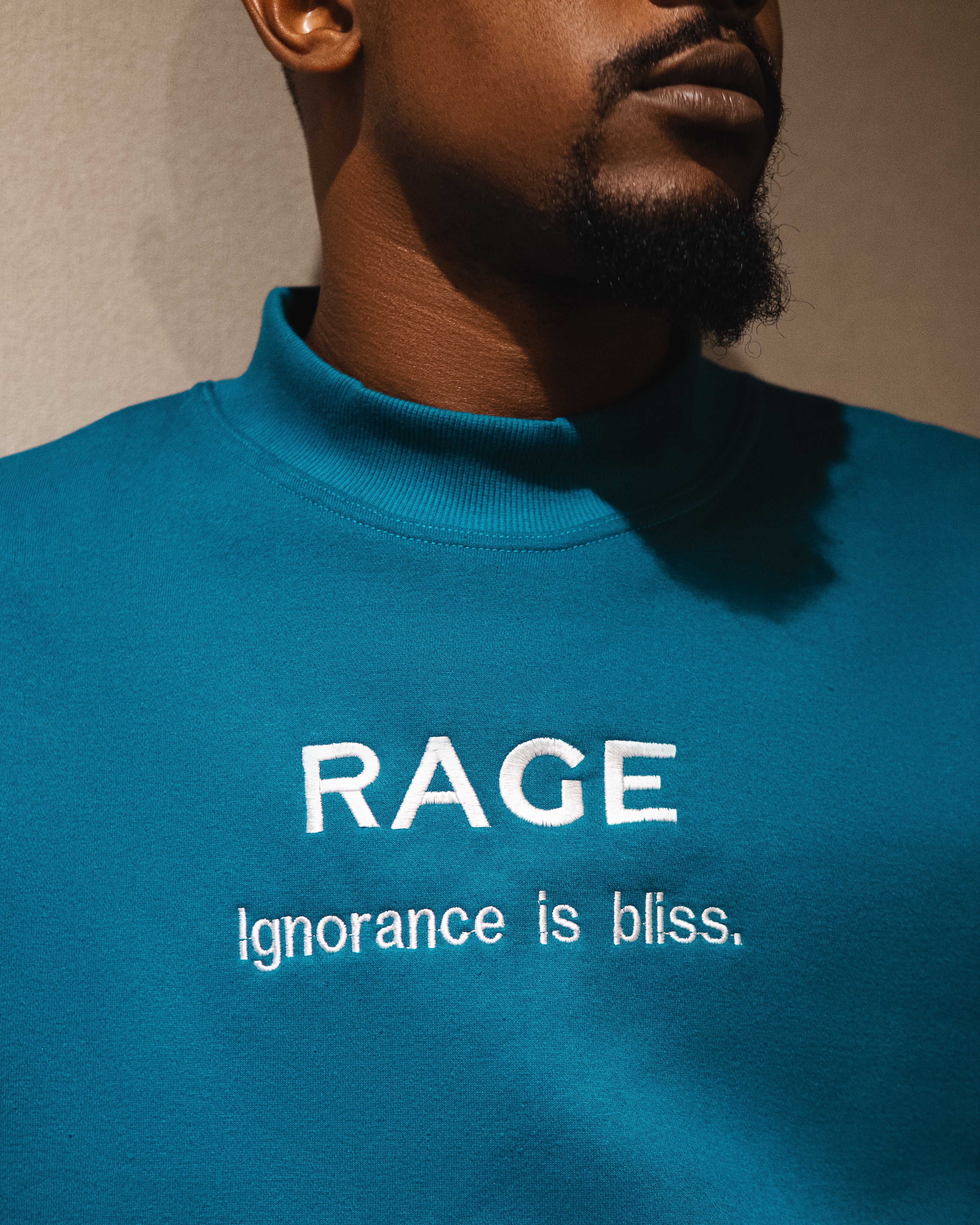 RAGE Crewneck - Cobalt Blue