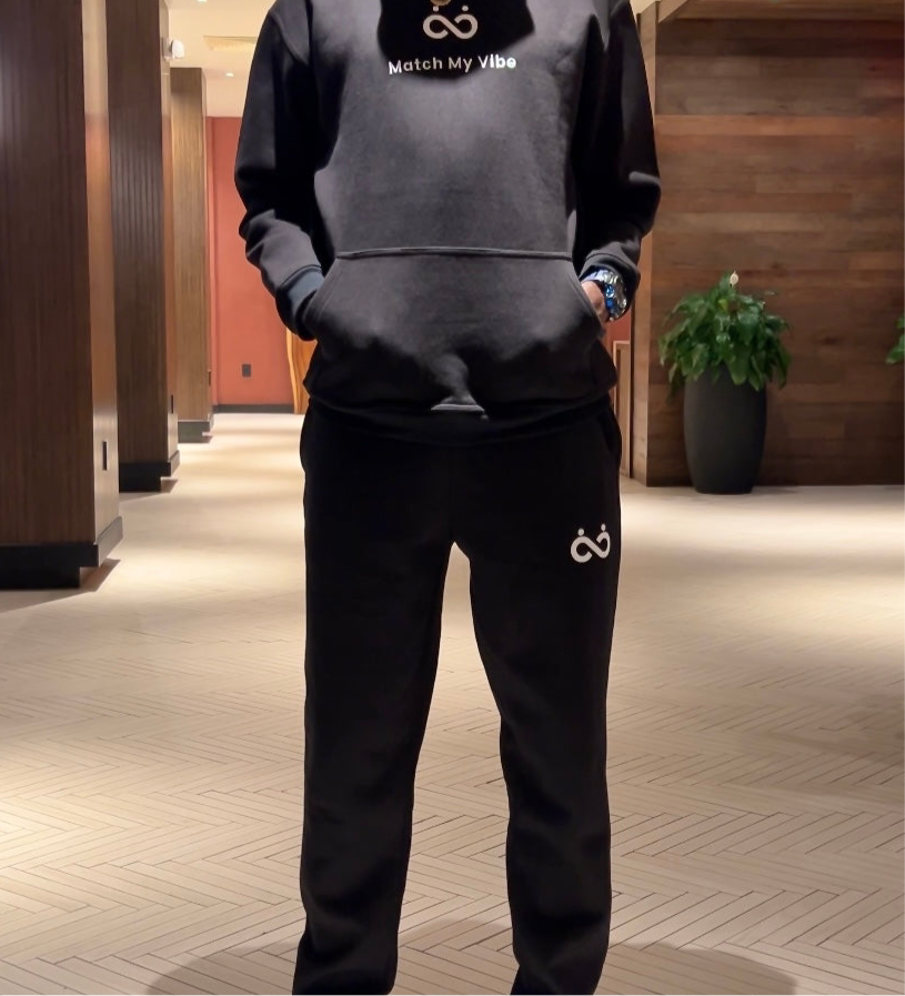 Black Flare Sweatpants