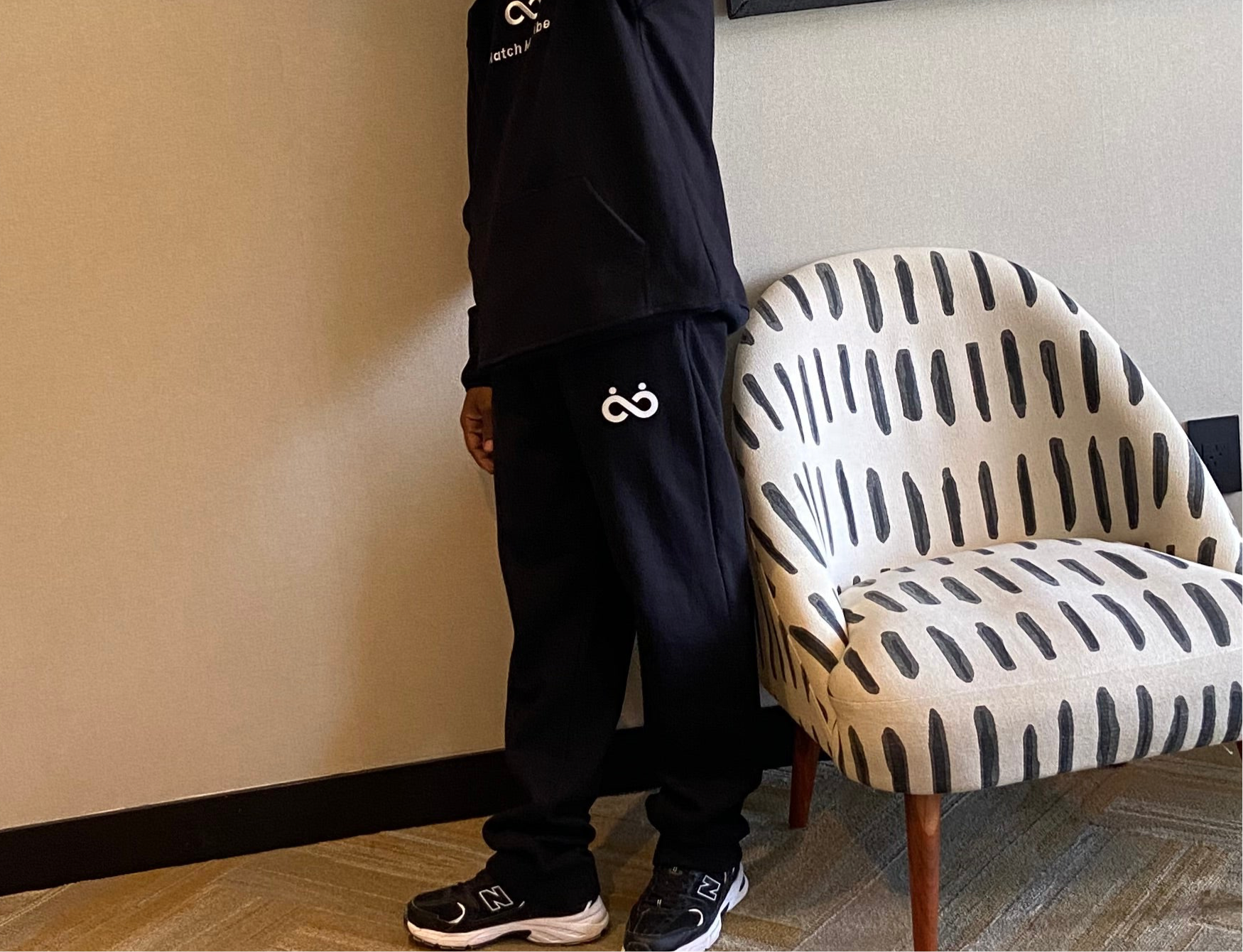 Black Flare Sweatpants
